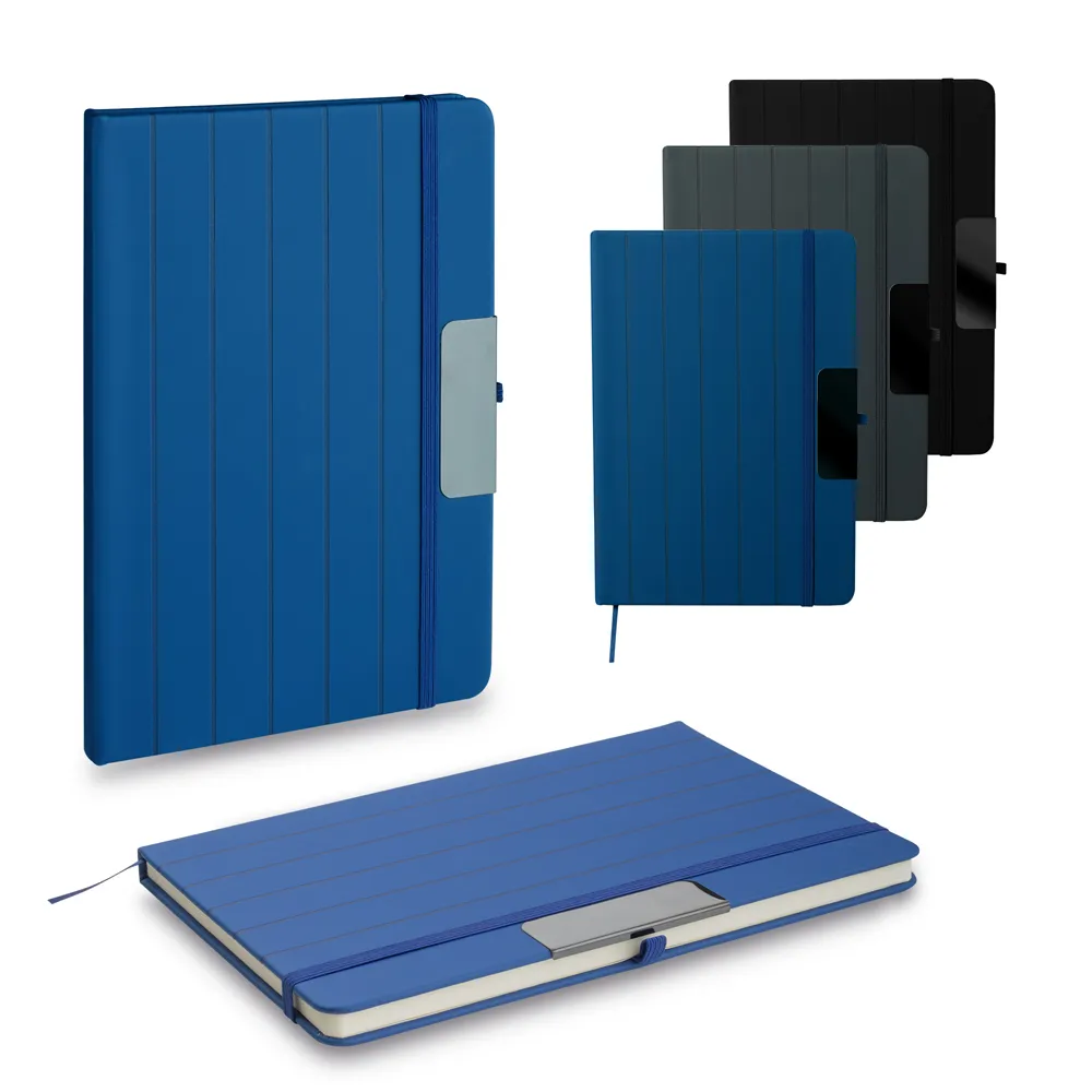 [06160203191] Caderno A5 em PU (21x15cm) (Cinza 06, 19 - Impressão Digital D, 1)