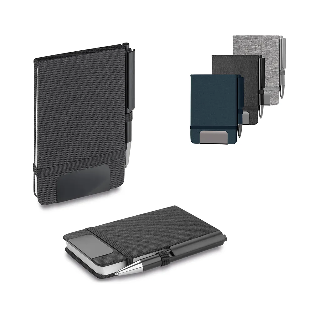 [06160207031] Mini Caderno com Caneta (Cinza 06, 1)