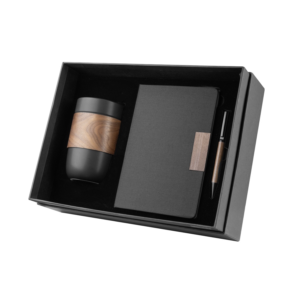 [14170058006] Kit Escritório (09 - Laser Madeira, 02 - Silk Plano, 02 - Silk Cilíndrico)