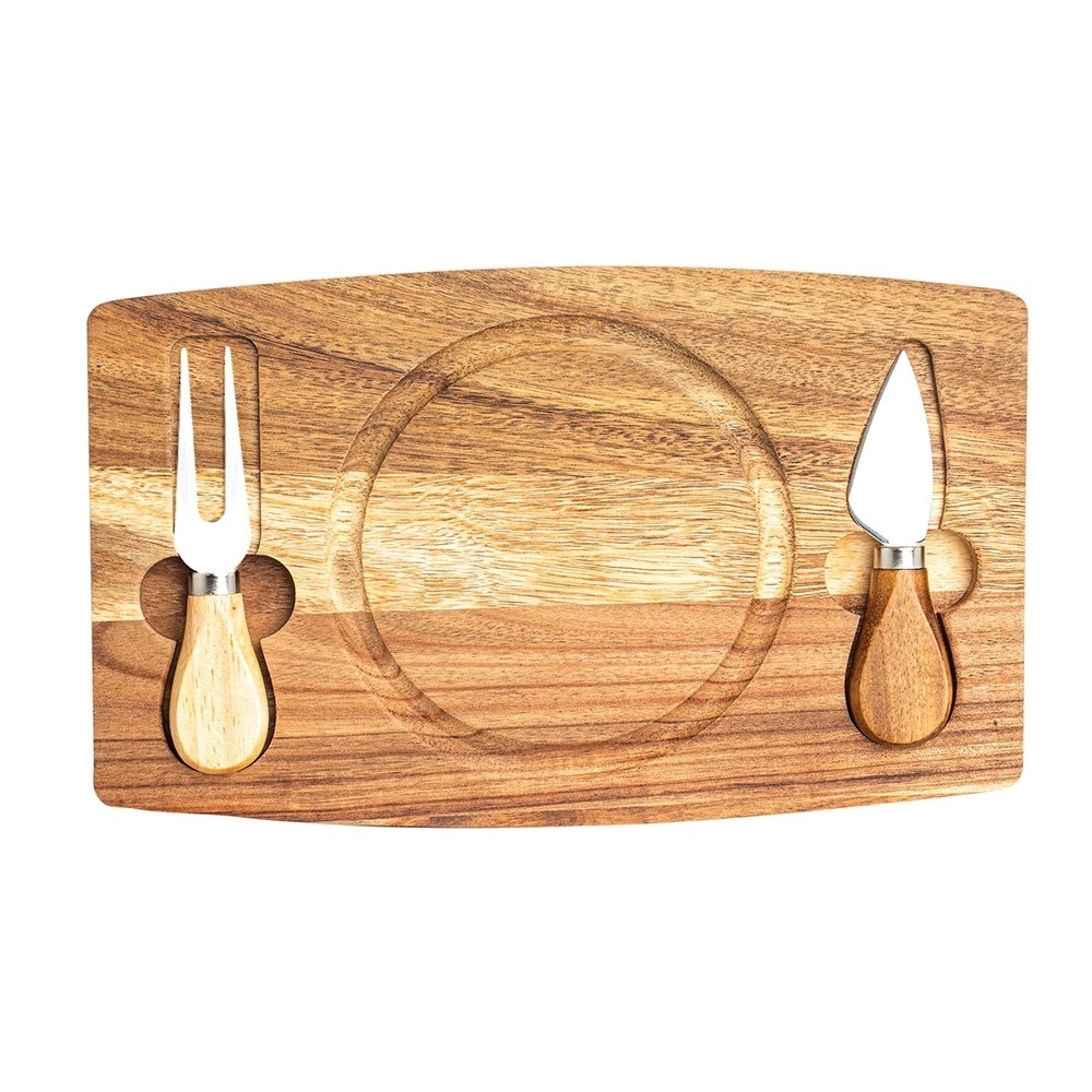 [23360016003] Kit Queijo 3 Peças (09 - Laser Madeira, 03 - Laser metal)