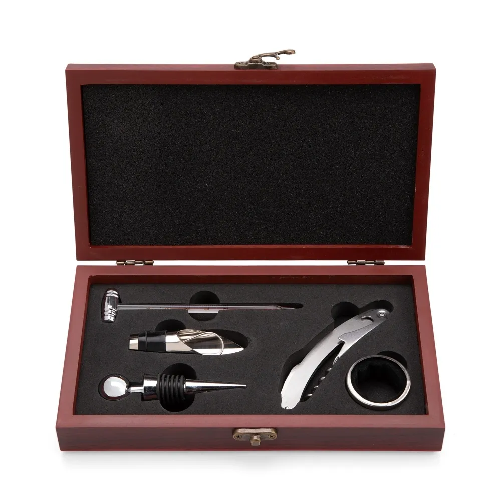 [22020028011] Kit Vinho 5 Peças (09 - Laser Madeira, 03 - Laser metal KIT 2)