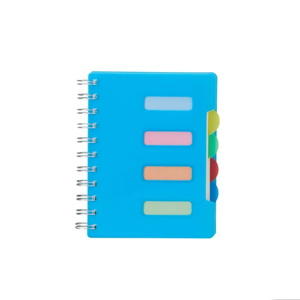 Caderno Pequeno com Divisórias