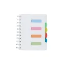 Caderno Pequeno com Divisórias