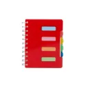 Caderno Pequeno com Divisórias