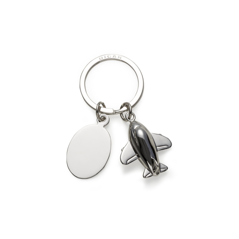 [13570083031] Chaveiro Metal Avião (1)
