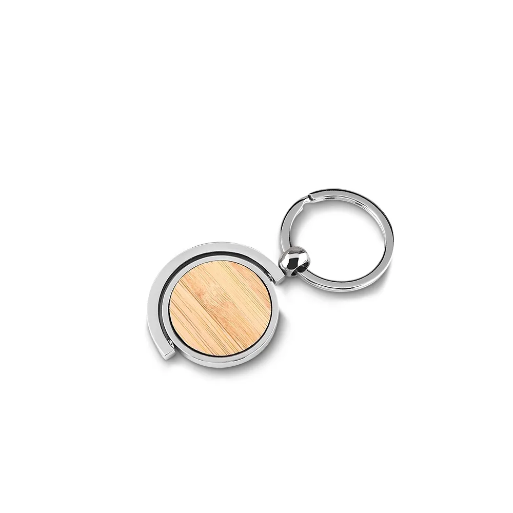 [13570084191] Chaveiro Metal Bambu (Prata 13, 1)