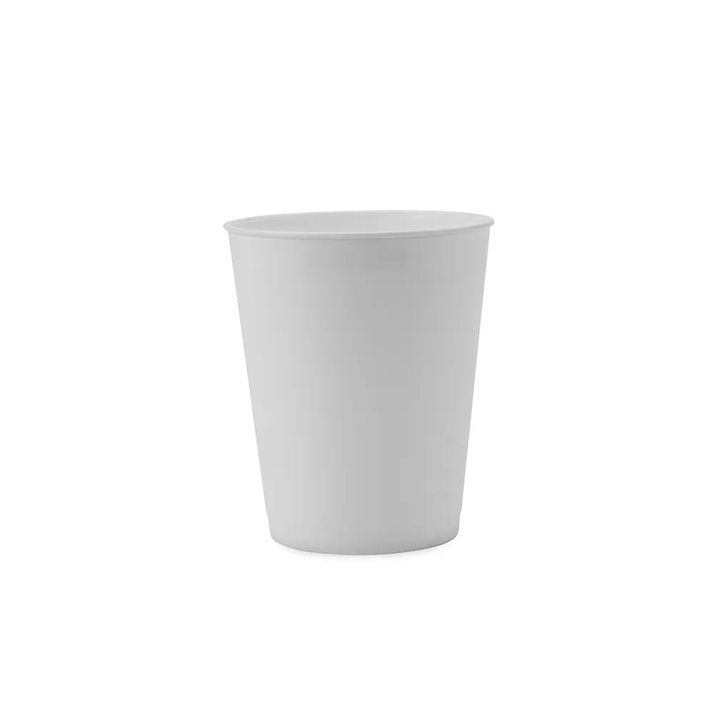 [05060075021] Copo Plástico 450ml (Branco 05, 02 - Silk Cilíndrico, 1)