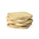 Kit Porta-Copos Bambu 6 Peças
