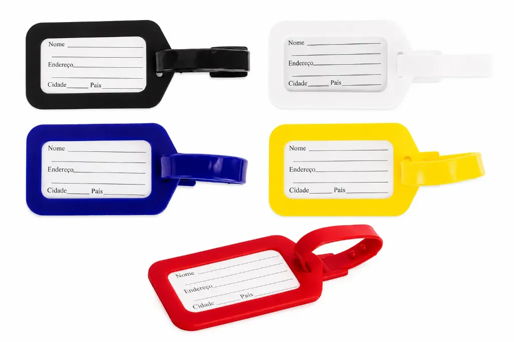 [05410018011] Tag Identificador de Bagagem (Branco 05, 1)