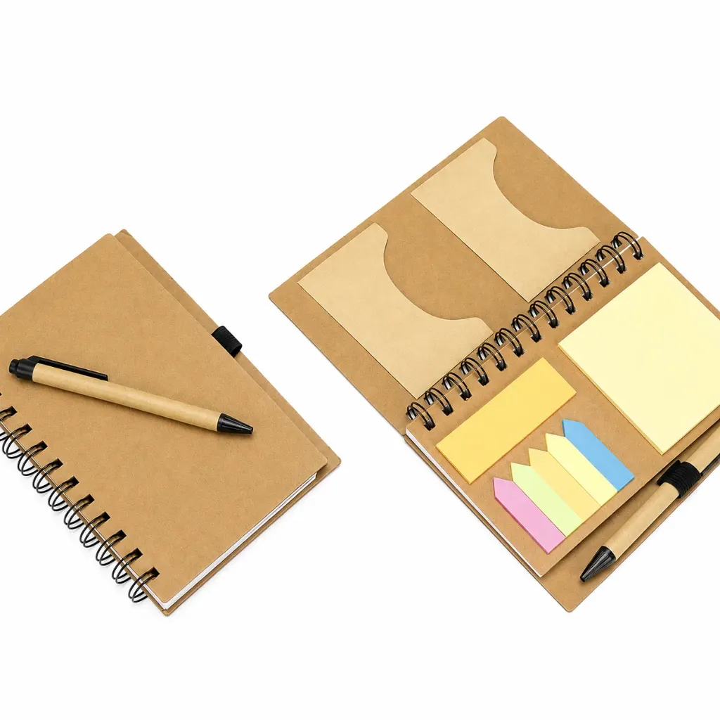 Caderno Ecológico com Caneta 