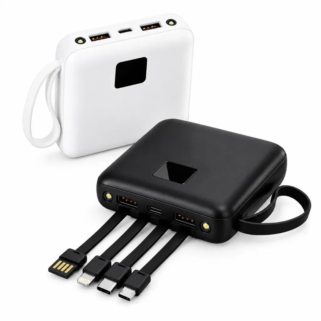 Power Bank com Lanterna e Multissaídas