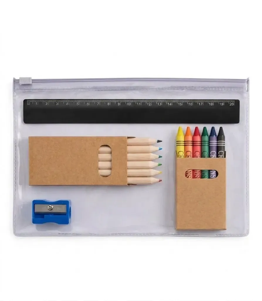 Kit Escolar 4 Peças Personalizado